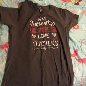 End of year teacher tee